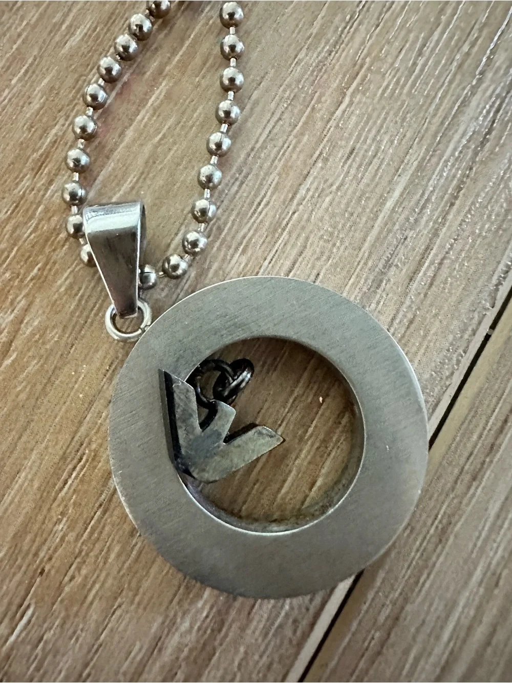 Emperor Armani Eagle Logo Pendant Necklace